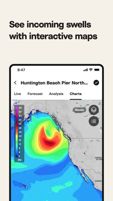 Surfline: Wave & Surf Reports Uygulama ekran görüntüsü #5