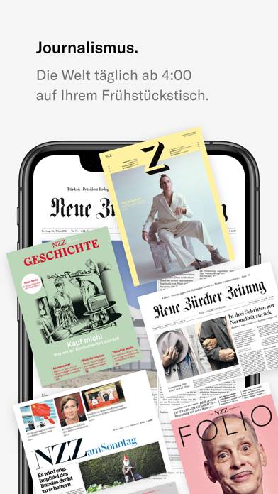 NZZ-E-Paper (Digital Plus) App-Screenshot