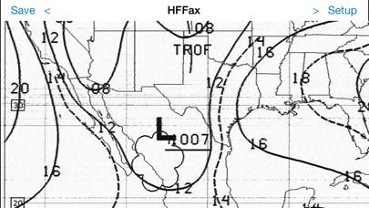 HF Weather Fax Capture d'écran de l'application #2