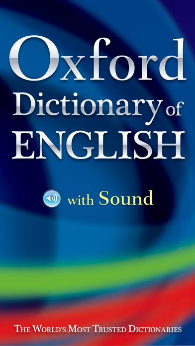 Oxford Dictionary of English. Captura de pantalla de la aplicación #1