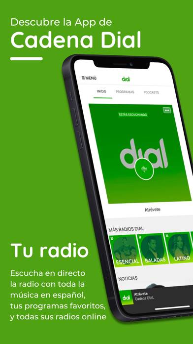 Cadena Dial Radio Captura de pantalla de la aplicación #1