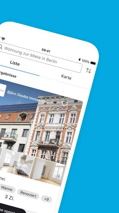 Immonet Immobilien Suche App screenshot