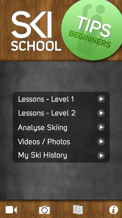 Ski School Beginners Captura de pantalla de la aplicación #1