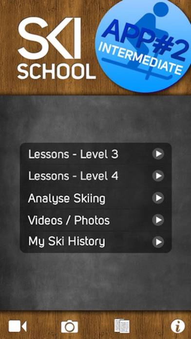 Ski School Intermediate Captura de pantalla de la aplicación #1