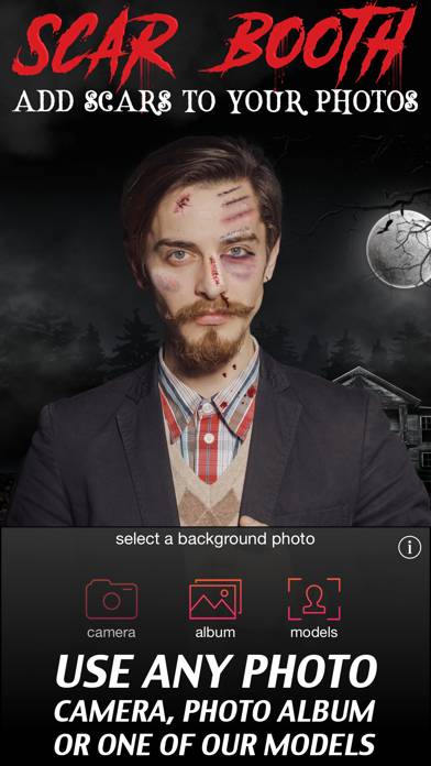 Scar Booth App skärmdump