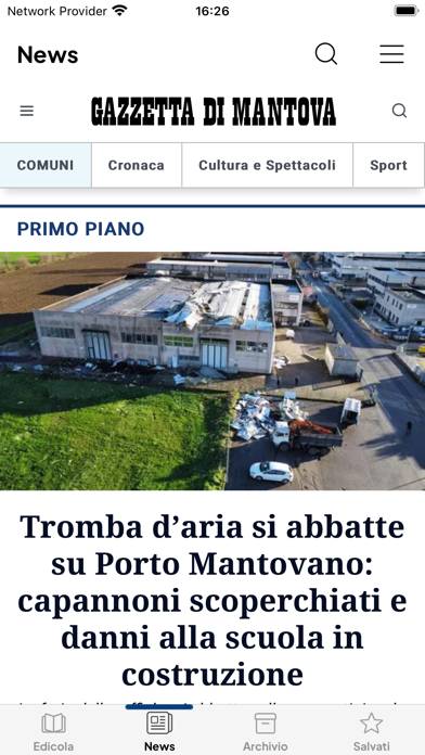 La Gazzetta di Mantova Schermata dell'app #3