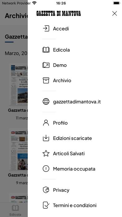 La Gazzetta di Mantova Schermata dell'app #5