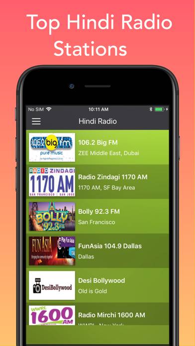 Hindi Radio App-Screenshot #1