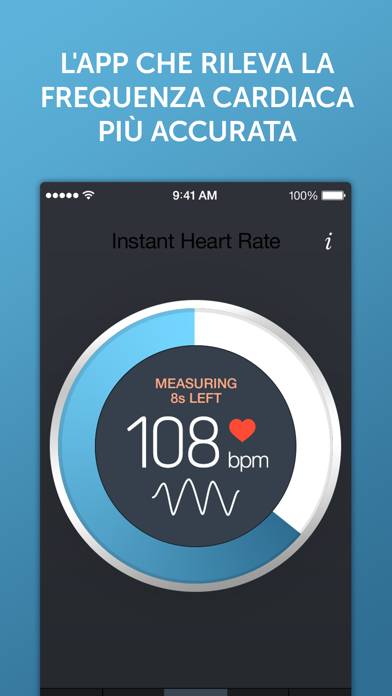 Instant Heart Rate plus HR Monitor Schermata dell'app #1