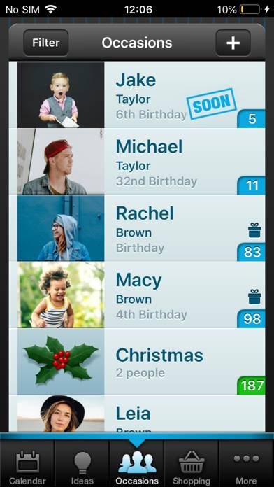 Gift Plan Captura de pantalla de la aplicación #1