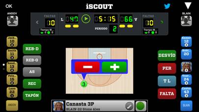 IScout Basketball Captura de pantalla de la aplicación #5
