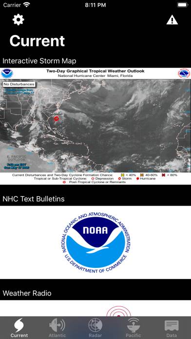 NOAA Hurricane Center Capture d'écran de l'application #6