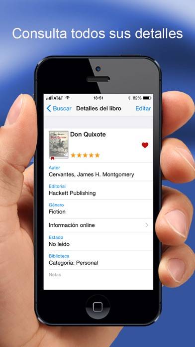 BookBuddy Pro: Ma bibliothèque Capture d'écran de l'application