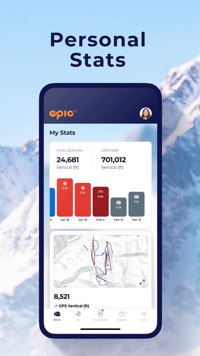 My Epic: Skiing & Snowboarding App screenshot #4