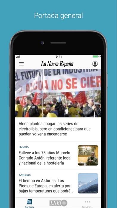 La Nueva España App screenshot #1