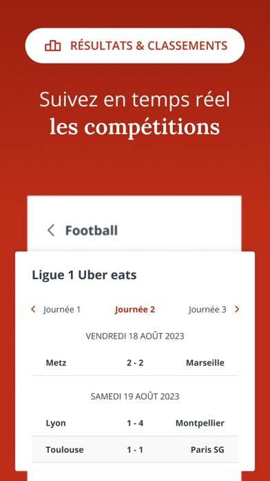 La Montagne Capture d'écran de l'application