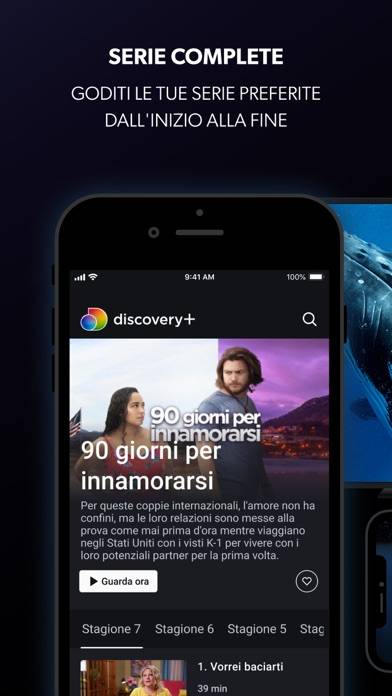 Discovery plus App skärmdump #4