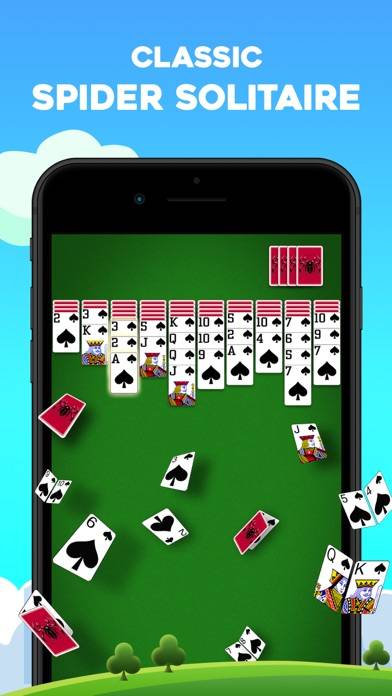 Spider Solitaire: Card Game App screenshot #1