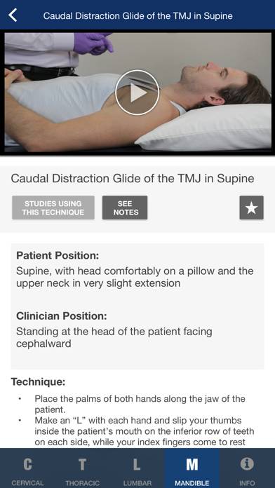 Mobile OMT Spine App screenshot #3