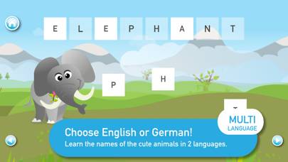 Kids learn ANIMAL WORDS App screenshot #4