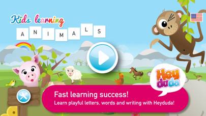 Kids learn ANIMAL WORDS App screenshot #5