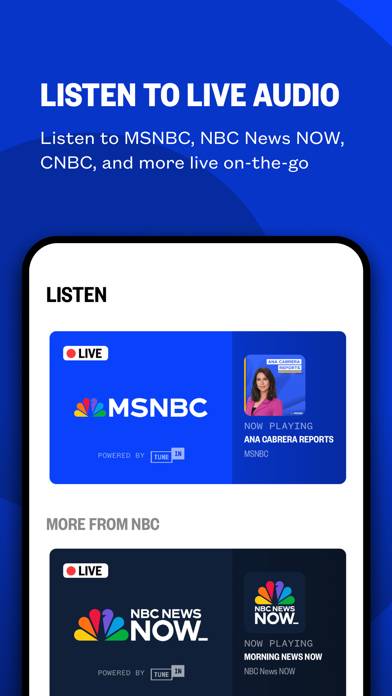 MSNBC: Watch Live & Analysis App screenshot