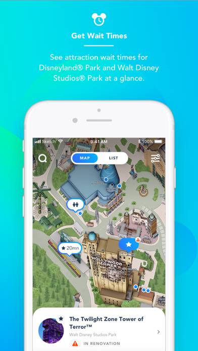 Disneyland Paris Capture d'écran de l'application #2