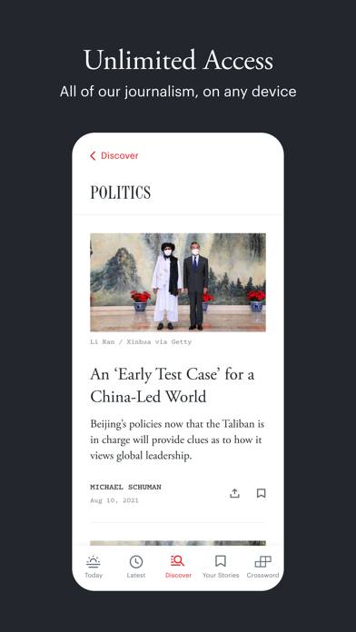 The Atlantic Magazine App screenshot