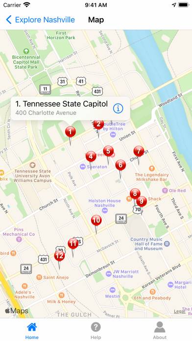 Explore Nashville App-Screenshot #2
