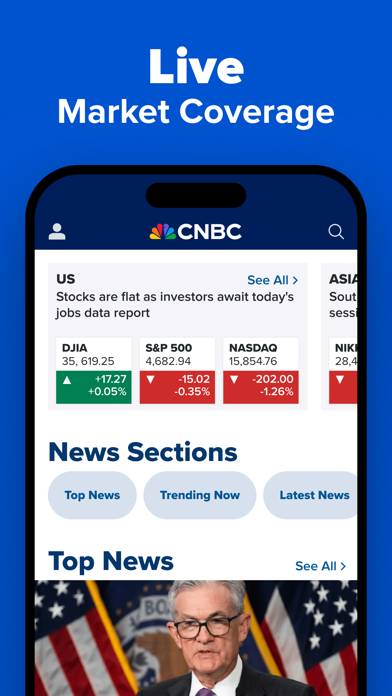 CNBC: Stock Market & Business ekran görüntüsü