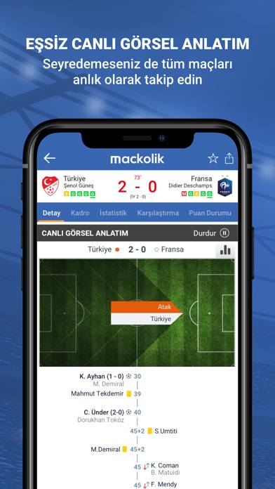 M Scores | Mackolik Live Score App-Screenshot #2