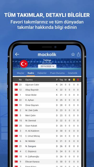 M Scores | Mackolik Live Score App-Screenshot #5