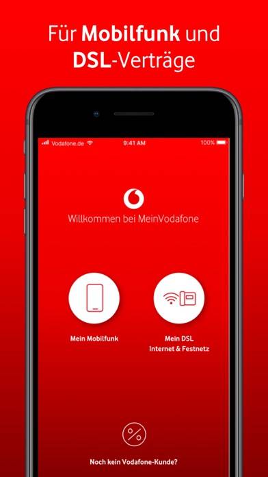 MeinVodafone App-Screenshot #3