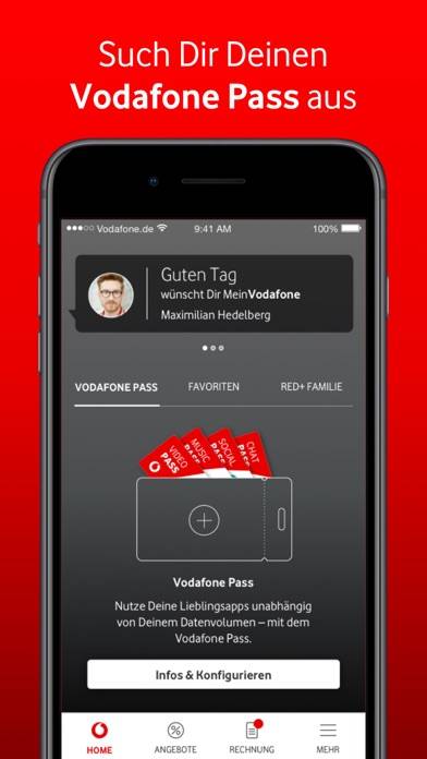 MeinVodafone App-Screenshot #5