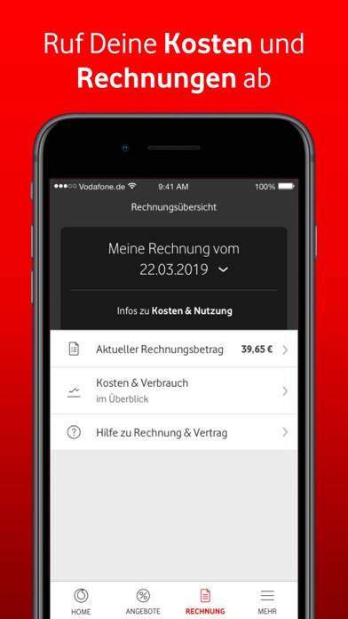 MeinVodafone App-Screenshot #6