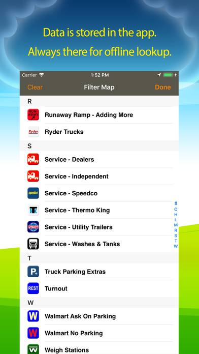 Truck Stops & Travel Plazas App screenshot #6