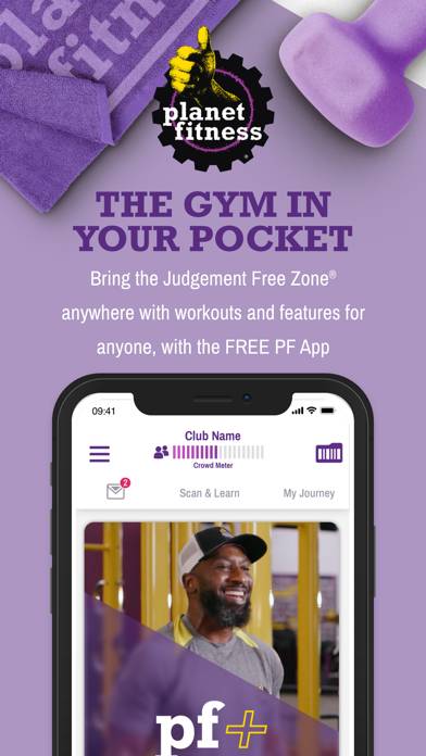 Planet Fitness Workouts App skärmdump #1