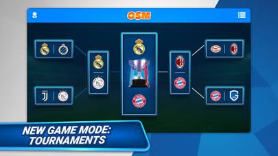Online Soccer Manager (OSM) App skärmdump #1