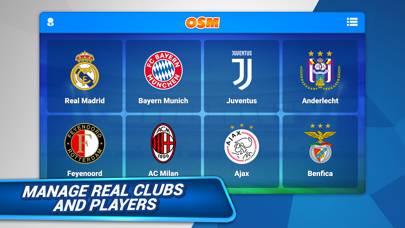 Online Soccer Manager (OSM) App skärmdump #2