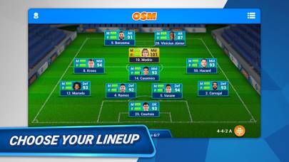 Online Soccer Manager (OSM) App skärmdump #3