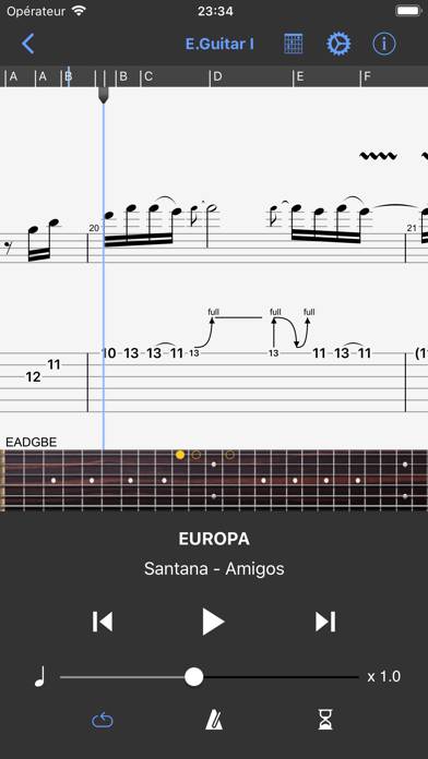 Guitar Pro Schermata dell'app #2
