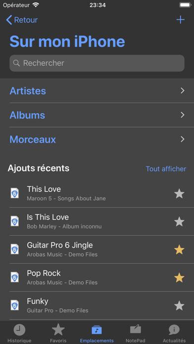 Guitar Pro Schermata dell'app #5