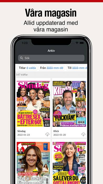 Aftonbladet tidning App skärmdump #3
