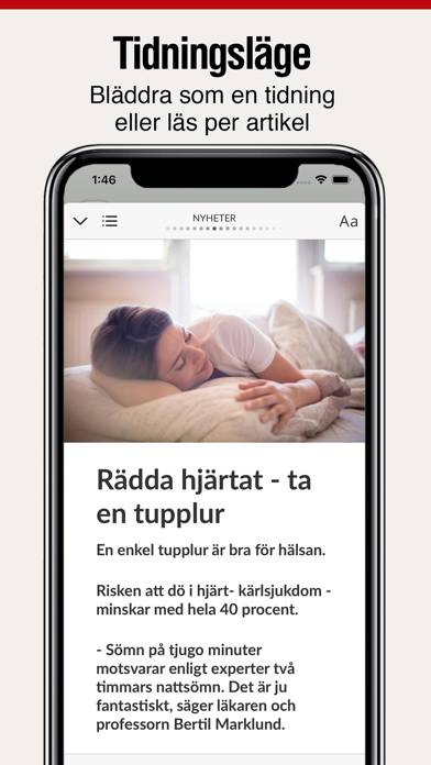 Aftonbladet tidning App skärmdump #4