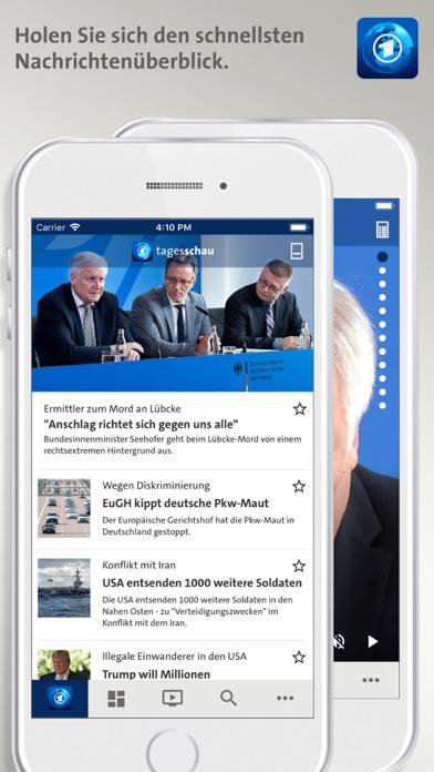 Tagesschau App-Screenshot #2
