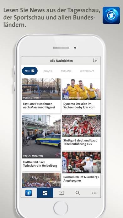 Tagesschau App-Screenshot #3