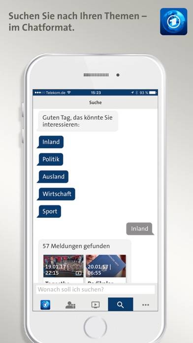 Tagesschau Captura de pantalla de la aplicación #5