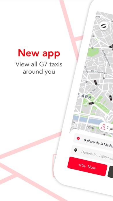 G7 TAXI – Commande de taxi Capture d'écran de l'application