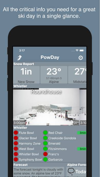 PowDay App-Screenshot #1