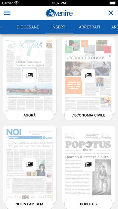 Avvenire App screenshot